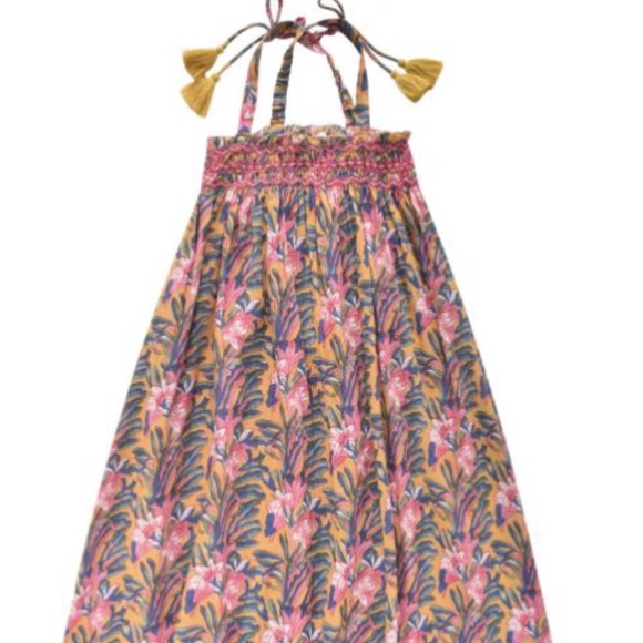 EUC Lousie Misha Marceline Organic Cotton Maxi Dress 6T - Picture 1 of 8